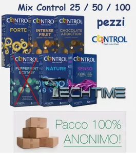 PROFILATTICI PRESERVATIVI CONTROL A SCELTA 25/50/100 CONDOM LUBE OMAGGIO 5ML - Foto 1 di 1
