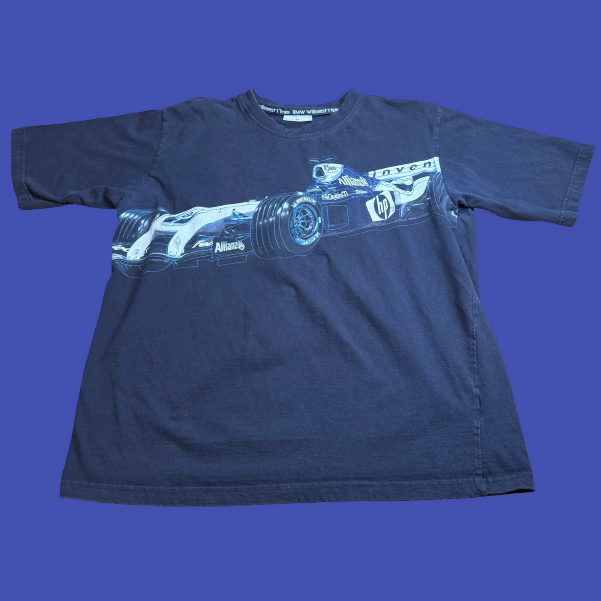 Zum Speed Bimmer Blue E46 T-Shirt | BMW Enthusiast Shirt, Men's Crew Neck, Letter Print, 100% Cotton - View #11
