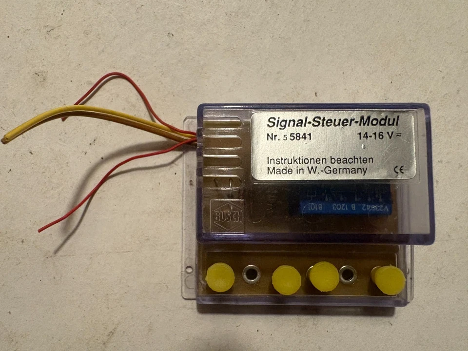 Módulo de control de señal Busch 5841, ver, ¡ganga!!! Foto 1 de 1