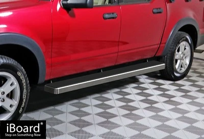 APS Polished Stainless Steel Side Steps Fit Ford Explorer Sport Trac 07-10 - Image 1 of 4