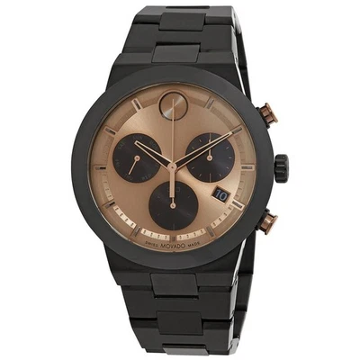 Movado 3600897 Men's Bold Fusion Bronze Dial Quartz Watch - Image 1 of 3