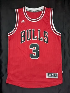 ADIDAS NBA SWINGMAN JERSEY DWYANE WADE D WADE CHICAGO BULLS MENS SIZE MEDIUM HOF - Picture 1 of 5