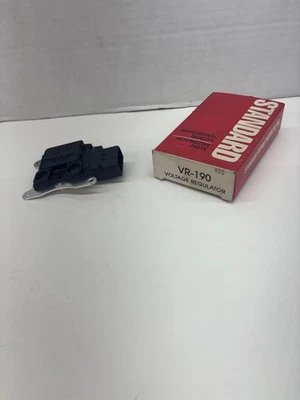 NOS STANDARD IGNITION #VR-190 VOLTAGE REGULATOR 1980s-90s FORD/ MERCURY - Image 1 of 4