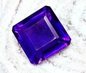 Superb Violet Amethyst 15.35 Ct Emerald Cut Natural Loose EGL Certified Gemstone - Picture 1 of 8