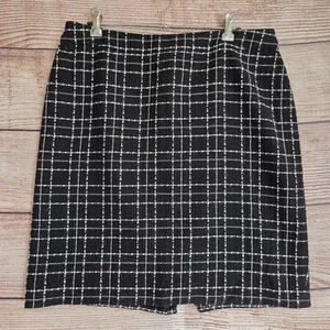 Review Skirt ~ Size 14 Women's ~ Wool Blend Knee Length Lined - Picture 1 of 9