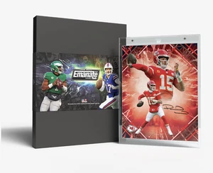 2025 Under Wraps NFL Emanate 8" x 10" Factory Sealed Mystery Box Fanatics - Picture 1 of 3