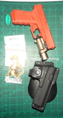 Fobus GLT19 Polymer Paddle Holster Glock 19 23 30S P99 PPQ SR9 Light / Laser OK - Image 1 of 4