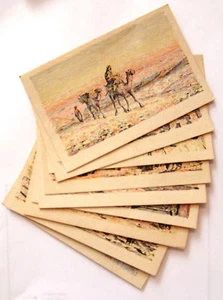 Card Palestine Jewish Judaica x9 Postcard Lot Ludvik Ludwig Blum Aspaklaria - Picture 1 of 4