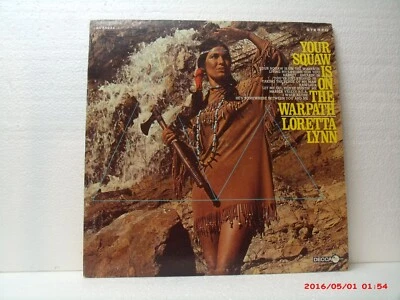 LORETTA LYNN -(LP)- YOUR SQUAW IS ON THE WARPATH - "HARPER VALLEY P.T.A." - 1969 - Image 1 of 4