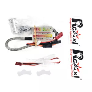 Rcexl CDI Electronic Single Ignition /w Sensor for 90 Degree NGK-BPMR6F-14mm - Picture 1 of 6