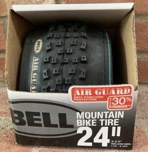 Bell Mountain Bike Tire 24" x 2.125" Air Guard Anti-Puncture Protection Free Shp - Picture 1 of 2