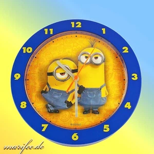 Wanduhr Minions 2, The Rise of Gru, Quarz-Uhrwerk Art.-Nr. 12341 - Bild 1 von 3