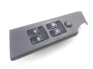 Interruptor de puerta de ventana eléctrica Chevrolet Aveo 2009-2011 controlador negro OEM - Imagen 1 de 4