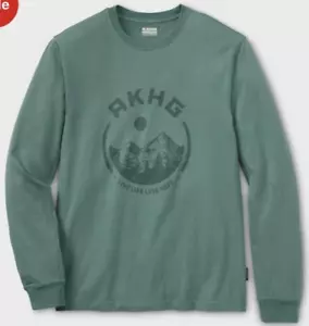 Alaskan Hardgear Duluth Trading Co Green Tee Long Sleeve 2XL Brand New 80643 - Picture 1 of 8
