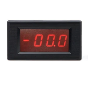 DC 50uA Czerwony LED Cyfrowy mikroamper Amperomierz Panel Cyfrowy miernik prądu 0-50uA DC - Zdjęcie 1 z 17