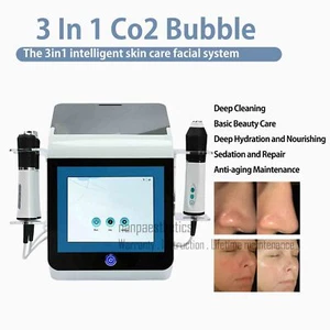 3in1 Facial O2 Co2 Bubble Oxy-gen R-F Spa Machine UV Sterilizer Face Skin Care - Picture 1 of 32