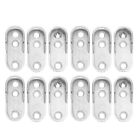  12 Pcs Shower Curtain Rod Retainer Clothes Rail Tube Holder Hanging