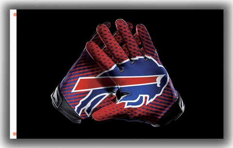 Buffalo Bills Football Team Memorable Gloves Flag 90x150cm 3x5ft Best banner Cover