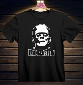 Frankenstein Horror T-Shirt Black S-3XL - Picture 1 of 4