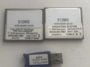 WMS BLUE BIRD 2  SOFTWARE LORD OF THE RINGS THE FELLOWSHIP  WITH DONGLE - Picture 1 of 1