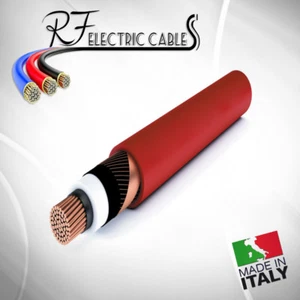 CAVO RG7H1R RG7H1M1 MEDIA TENSIONE 12/20 kv 18/32 kv  25 35 50 95 240 mm² AL MT - Foto 1 di 6