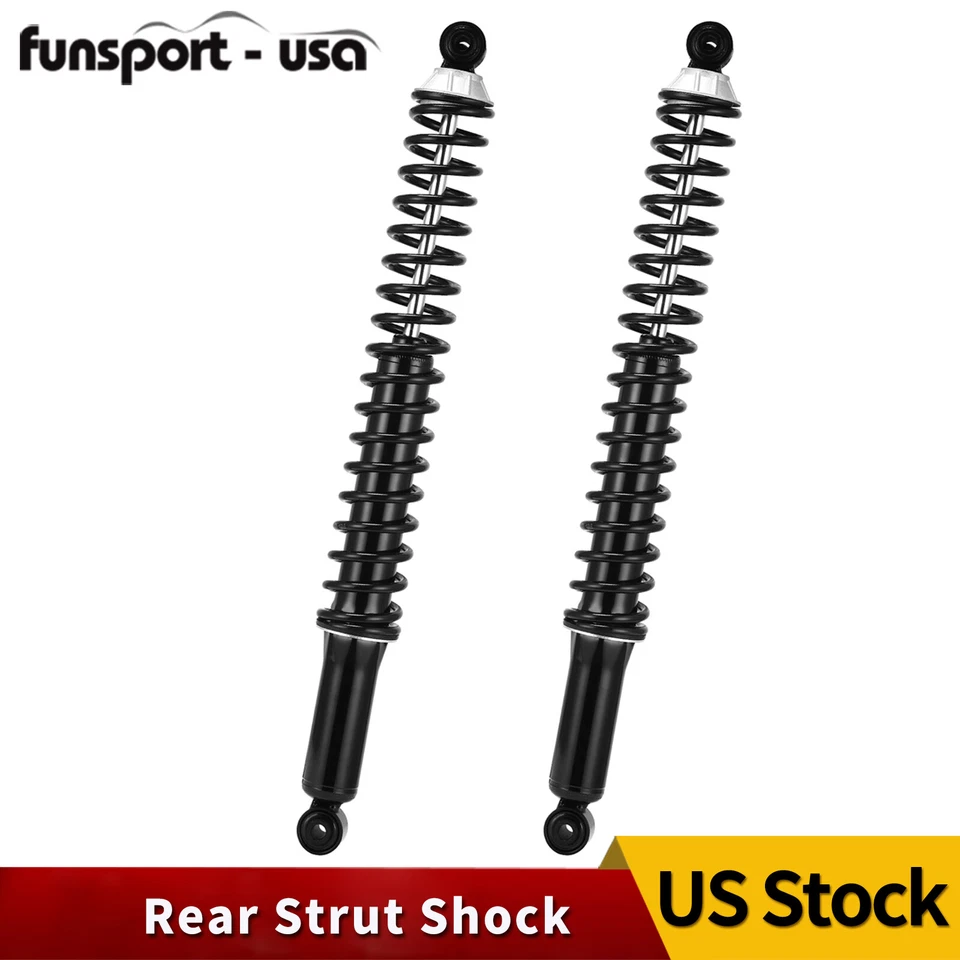 4WD Rear Loaded Shocks Struts w/ Springs For 2009-2012 2013 2014 Ford F-150 F150 Foto 1 de 4