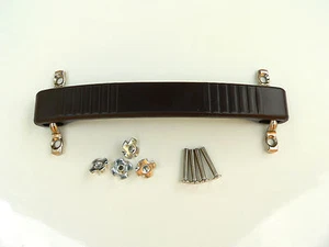Stock UK Marrone " Cane Osso " Cinturino/Manico Per FENDER Amplificatore - Picture 1 of 1