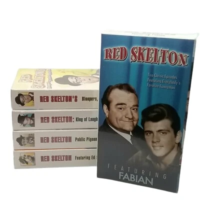 Red Skelton VHS 2001 Bundle Of 5 Tapes New  - Image 1 of 4