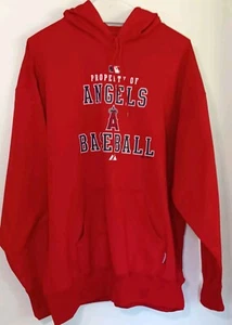 Herren Hoodie Los Angeles Angels Baseball Größe 2XL Majestic Therma Base - Bild 1 von 12