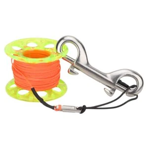 Bobine de Doigt de Plongée de 15m Bobine de Plongée de Pied Enrouleur de Doig... - Photo 1/9