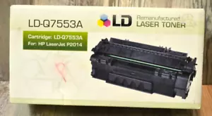 LD Q7553A schwarze Laser-Tonerkassette für HP LaserJet P2014 - Bild 1 von 7