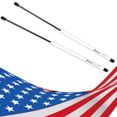 White Lift Support Shocks Fit For 04-08 Toyota Solara Hood Strut 2007 2006 2005 - Image 1 of 4