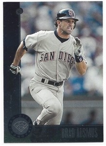 1996 Leaf Silver Brad Ausmus - San Diego Padres  #9 