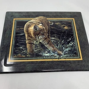 John Seerey Lester The Hadley Collection Kunst Plakette Goldrausch nummeriert 1999 9x7 - Bild 1 von 7