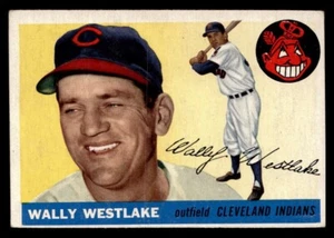 1955 Topps Baseball #102 Wally Westlake Card - VG            #3208 - Picture 1 of 2
