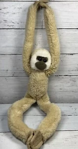 K&M International Wild Republic Tan and Brown Monkey Plush Connectable Hands - Picture 1 of 8