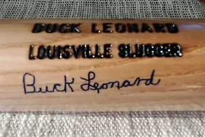 Buck Leonard handsignierter Schläger - H&B Louisville Slugger - JSA Authentic Signature - Bild 1 von 7