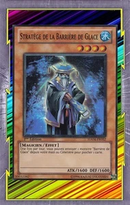 Stratège de la Barrière de Glace HA04-FR052 Eau Magicien Effet Niveau 4 YGO - Imagen 1 de 1