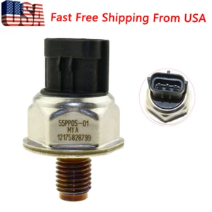 55PP05-01 Fuel Rail Pressure Sensor For Mitsubishi L200 Pajero Montero 2.5 Di-D - Picture 1 of 5