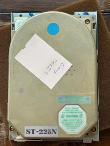 Seagate ST-225N 5,25" mfm hdd Festplatte für Vintage Computer #2 - Bild 1 von 22