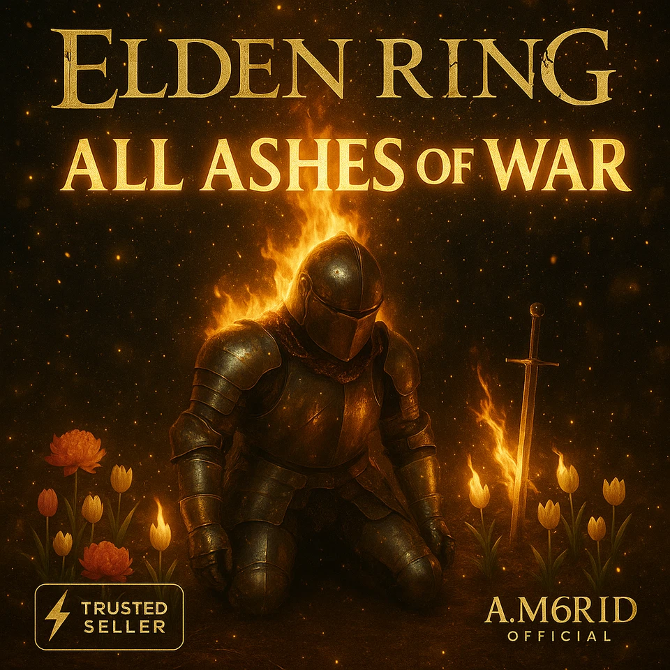 Elden Ring ALL ASHES OF WAR – Schnelle Lieferung für PS4/PS5 - Bild 1 von 1