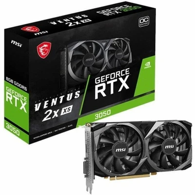 MSI G3050V2XXS8C NVIDIA GeForce RTX 3050 Graphic Card - 8 GB GDDR6 - Image 1 of 4