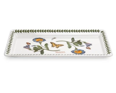 Botanic Garden Sandwich Tray (11.75"x5.25") - Convolvulus Motifs - Fine Porce... - Image 1 of 3