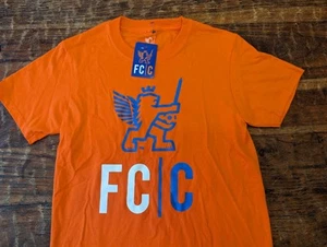 NEW FC Cincinnati soccer T-shirt YOUTH size Medium, Orange. - Picture 1 of 8