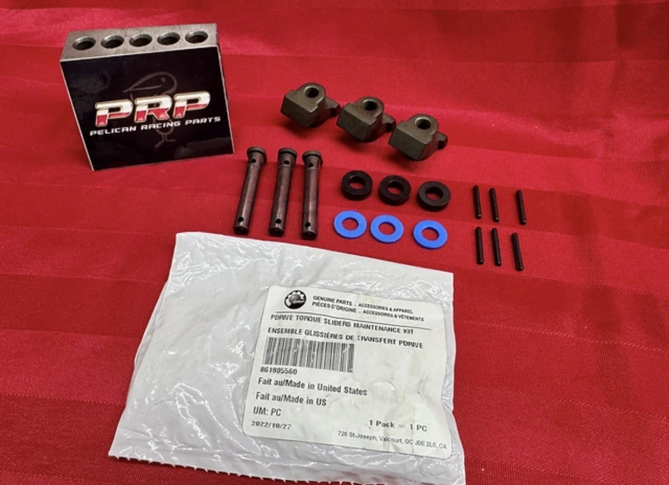 Kit de mantenimiento de deslizadores de par Ski-doo OEM P 861805560 *NUEVO * Foto 1 de 1