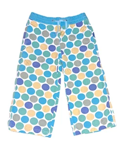 Girls MINI BODEN polka dot capri pants 9 10  jeans beach tropical retro swim - Picture 1 of 5