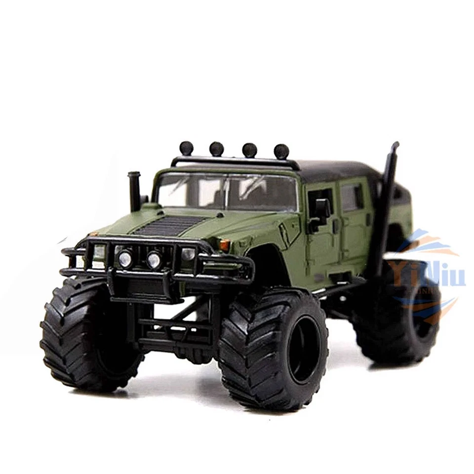 Camión todoterreno Hummer H1 2006 Fat Tire aleación 1:64 - modelo fundido a presión coleccionable Foto 1 de 4