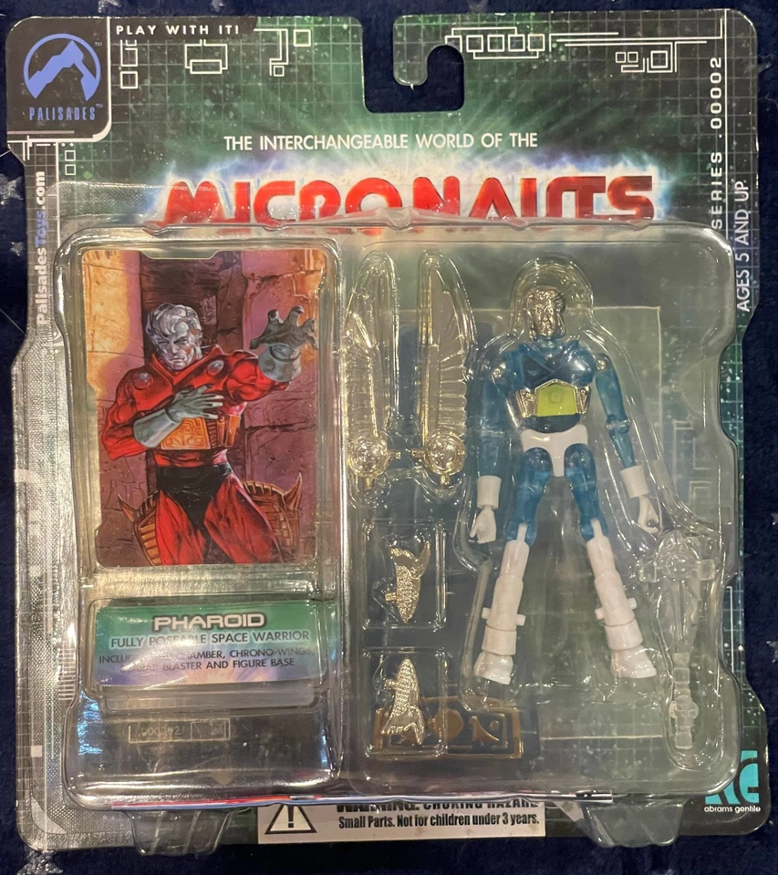 RARO VINTAGE 2002 PALISADES BLUE PHAROID SERIE 1 COMPLETO SIN USAR, EN CAJA Foto 1 de 4