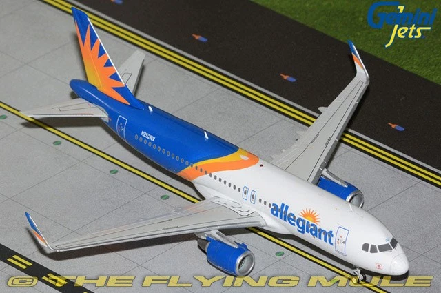 GeminiJets 1:200 A320-200 Allegiant Air N252NV - Imagem 1 de 1