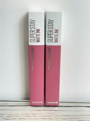 Lápiz labial líquido Maybelline Super Stay Matte Ink 125 Inspirer lote de 2 nuevos Foto 1 de 4